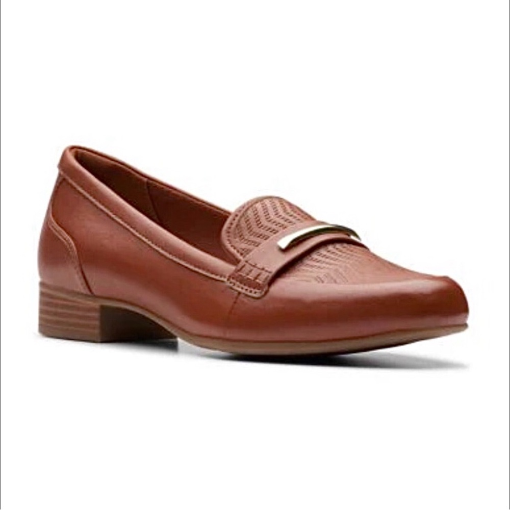 New Clarks Collection ‘Juliet Aster’ Loafer Flats - Picture 5 of 15
